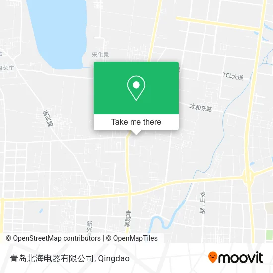 青岛北海电器有限公司 map
