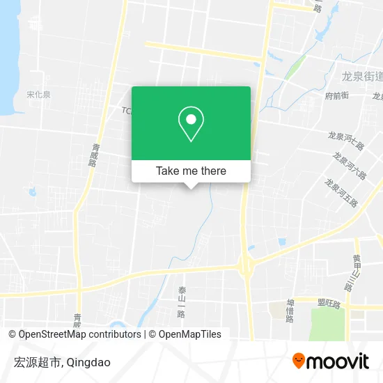 宏源超市 map