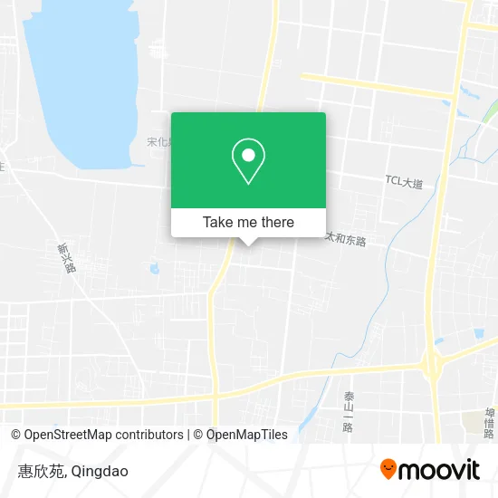 惠欣苑 map