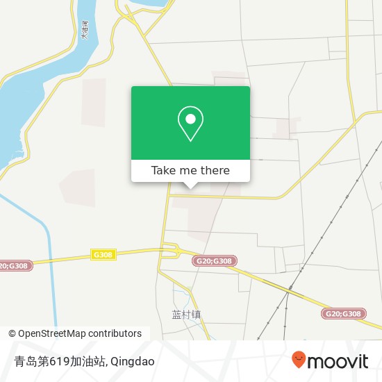 青岛第619加油站 map