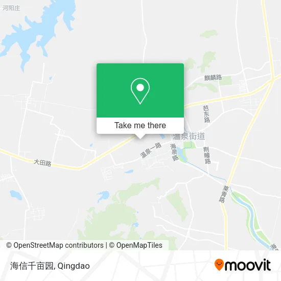 海信千亩园 map