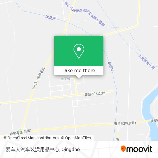 爱车人汽车装潢用品中心 map