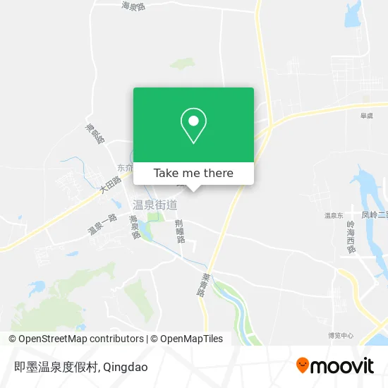 即墨温泉度假村 map