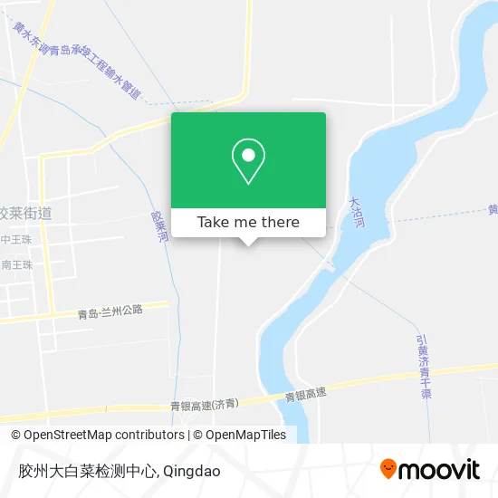 胶州大白菜检测中心 map