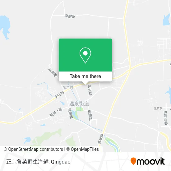 正宗鲁菜野生海鲜 map