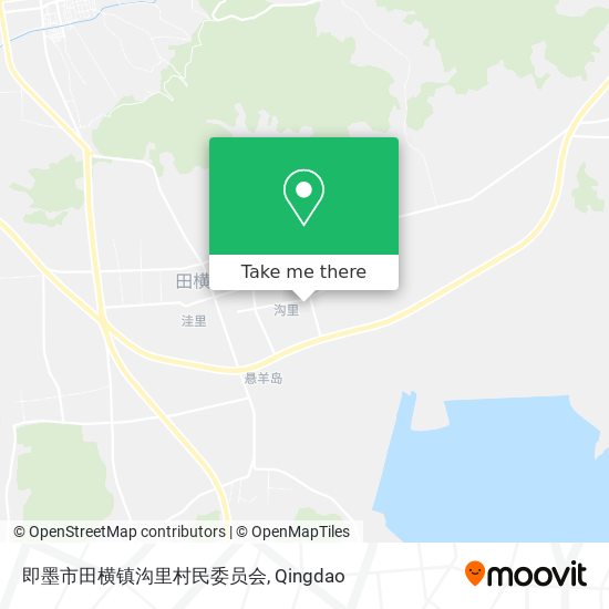 即墨市田横镇沟里村民委员会 map