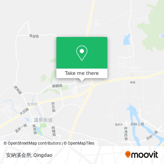 安納溪会所 map
