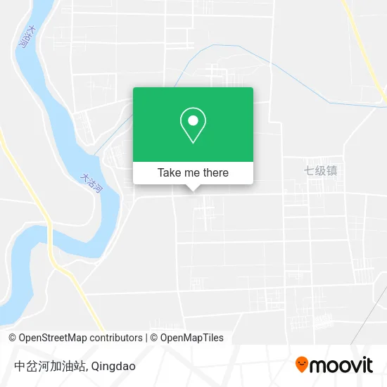 中岔河加油站 map