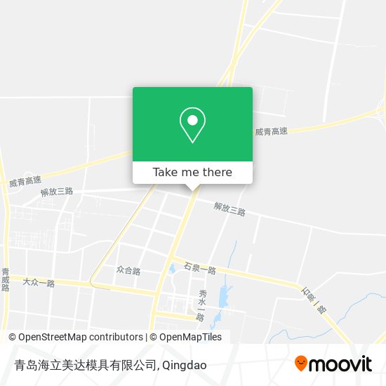 青岛海立美达模具有限公司 map