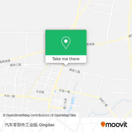 汽车零部件工业园 map