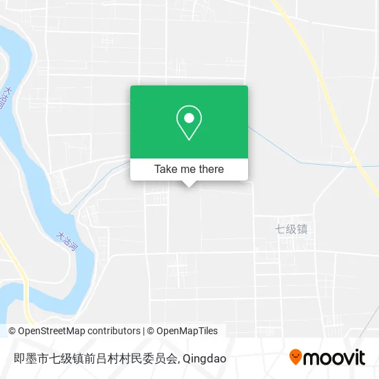 即墨市七级镇前吕村村民委员会 map