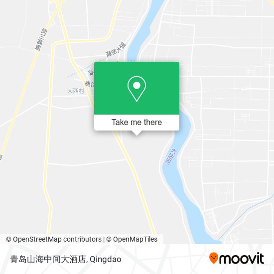 青岛山海中间大酒店 map