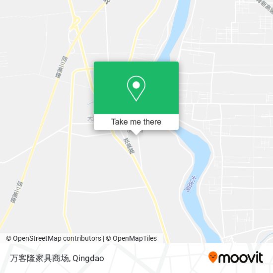 万客隆家具商场 map