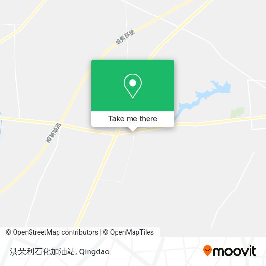 洪荣利石化加油站 map