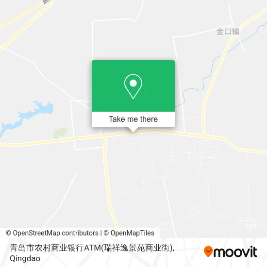 青岛市农村商业银行ATM(瑞祥逸景苑商业街) map
