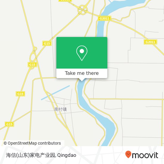 海信(山东)家电产业园 map