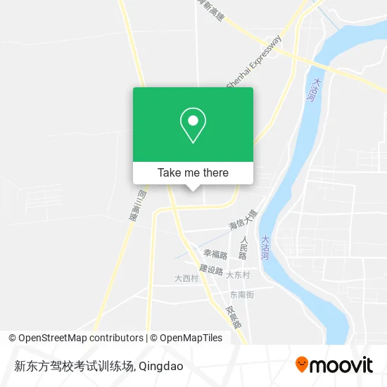 新东方驾校考试训练场 map