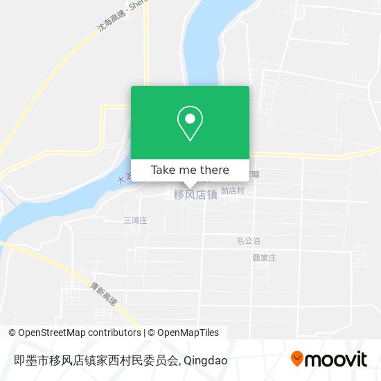 即墨市移风店镇家西村民委员会 map