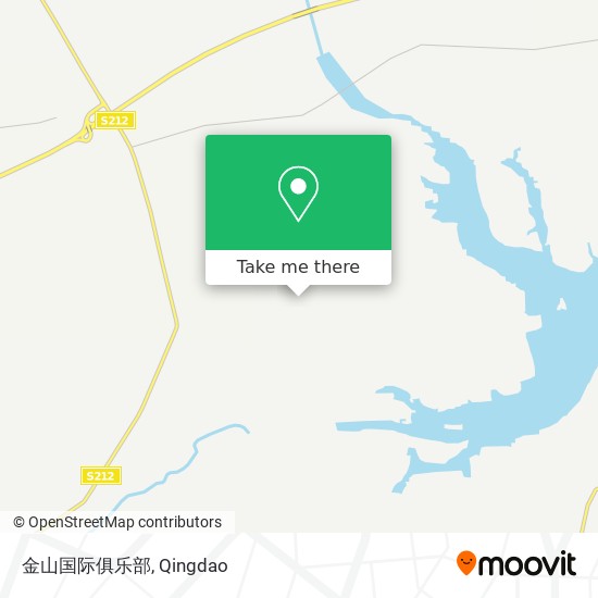金山国际俱乐部 map