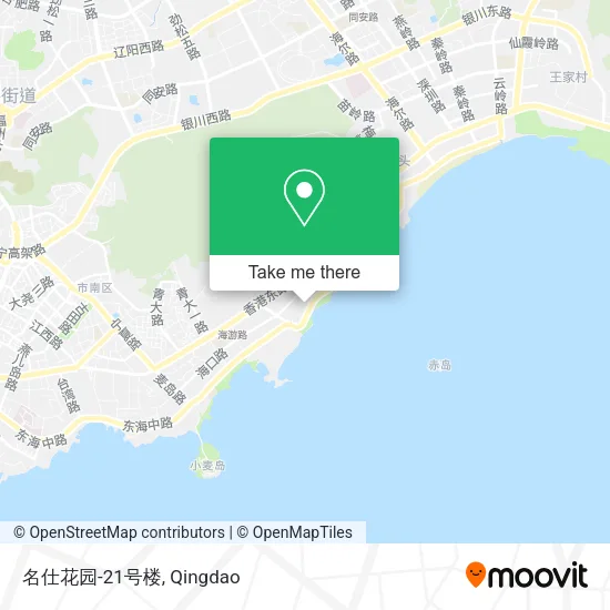 名仕花园-21号楼 map