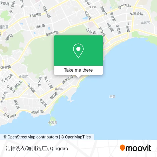 洁神洗衣(海川路店) map