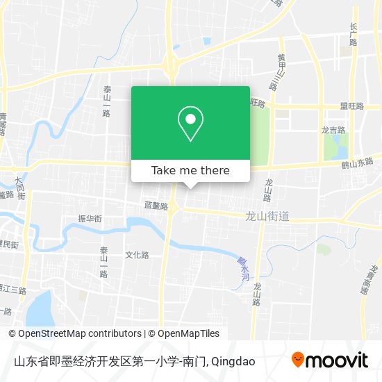山东省即墨经济开发区第一小学-南门 map
