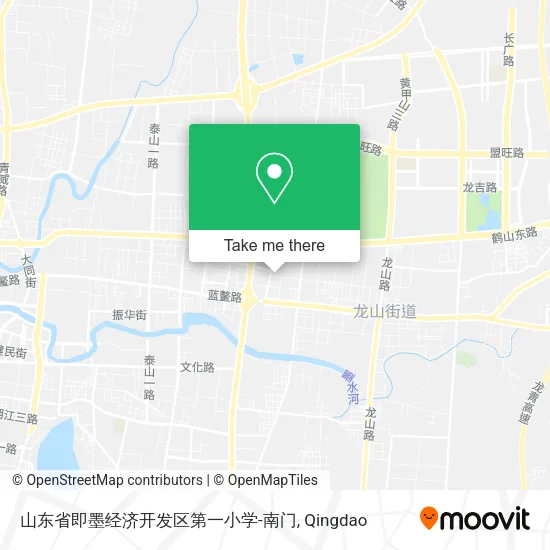 山东省即墨经济开发区第一小学-南门 map