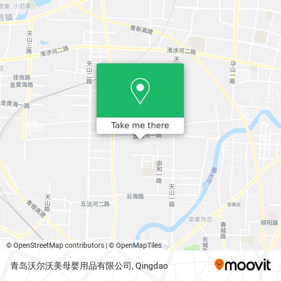 青岛沃尔沃美母婴用品有限公司 map