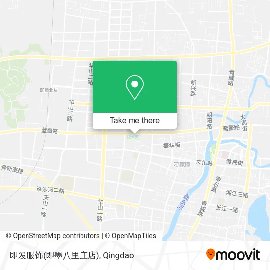 即发服饰(即墨八里庄店) map