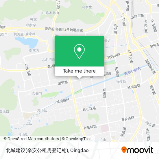 北城建设(辛安公租房登记处) map