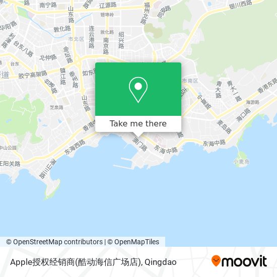 Apple授权经销商(酷动海信广场店) map