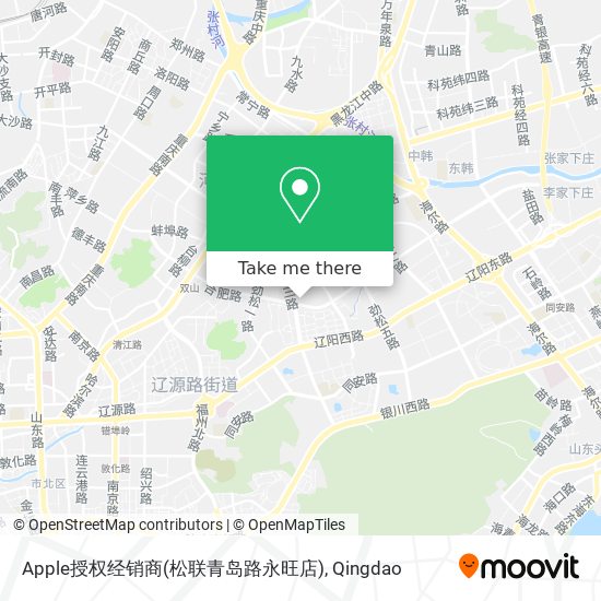 Apple授权经销商(松联青岛路永旺店) map