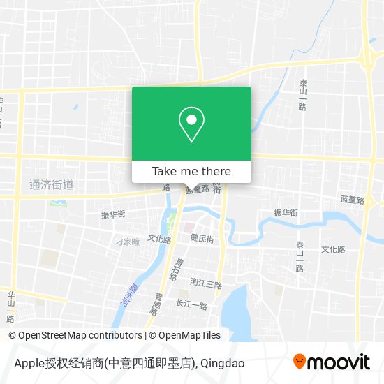 Apple授权经销商(中意四通即墨店) map