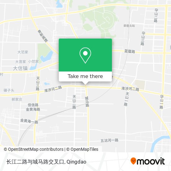 长江二路与城马路交叉口 map