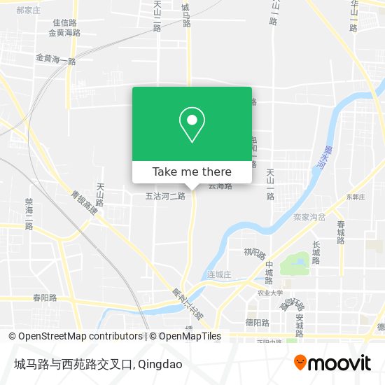 城马路与西苑路交叉口 map