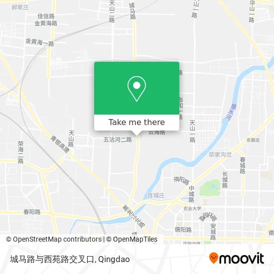 城马路与西苑路交叉口 map