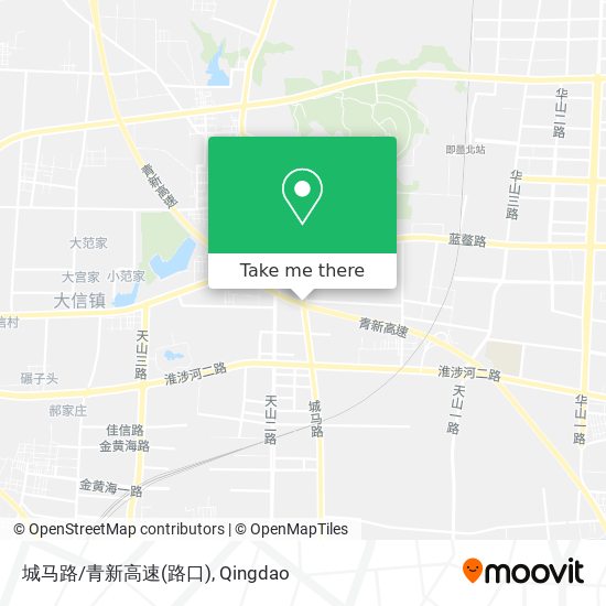 城马路/青新高速(路口) map