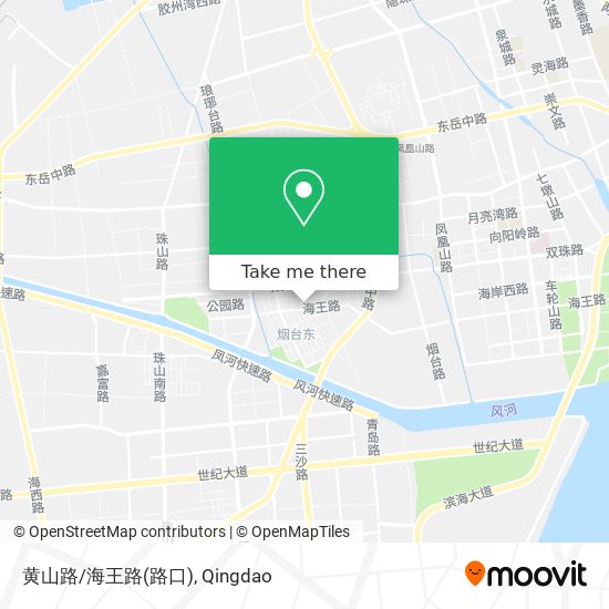 黄山路/海王路(路口) map