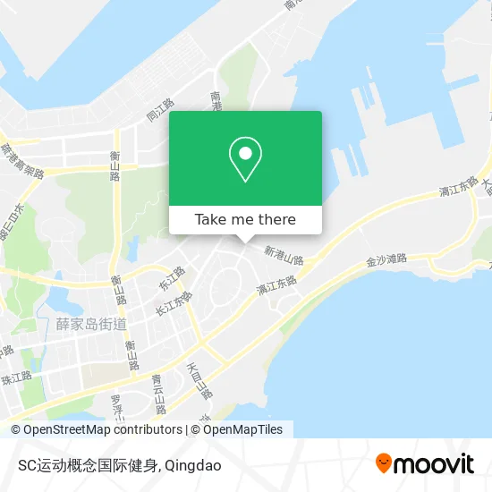 SC运动概念国际健身 map