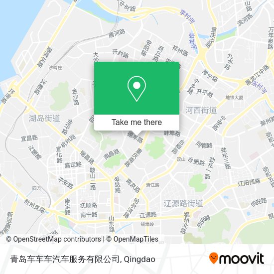 青岛车车车汽车服务有限公司 map
