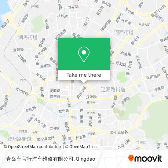 青岛车宝行汽车维修有限公司 map