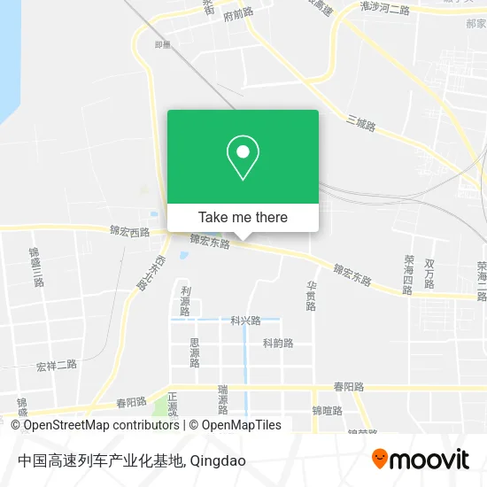 中国高速列车产业化基地 map