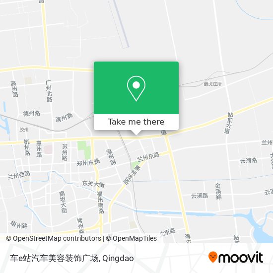 车e站汽车美容装饰广场 map