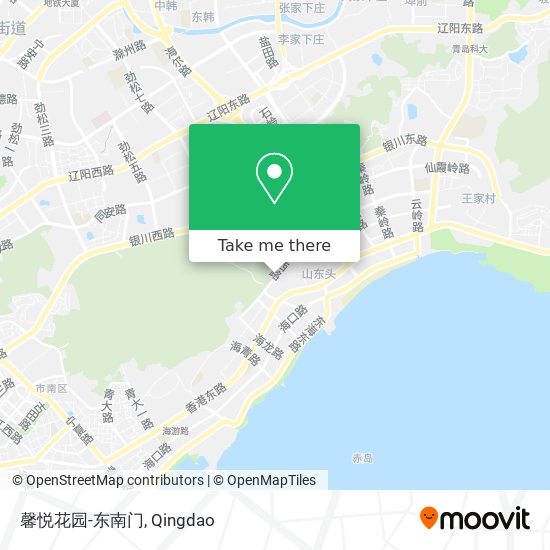 馨悦花园-东南门 map