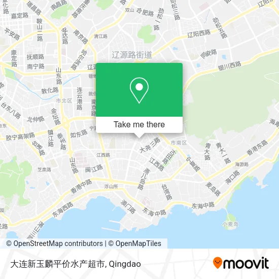 大连新玉麟平价水产超市 map
