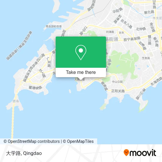 大学路 map
