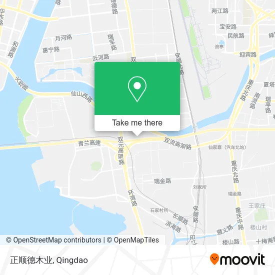 正顺德木业 map