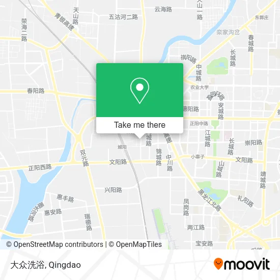 大众洗浴 map