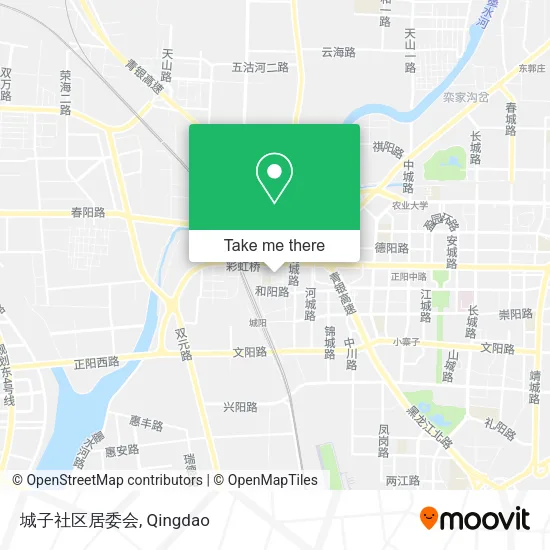 城子社区居委会 map