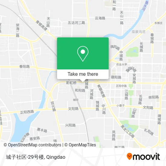 城子社区-29号楼 map